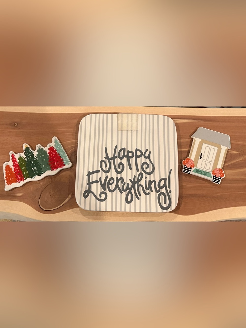 Laura Johnson “Happy Everything” Plate in Cotton Colors and with Two Attachments
